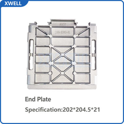 Buen precio ODM Modulo de batería de placa final de aleación de aluminio fundido a presión con verificación completa de I + D online