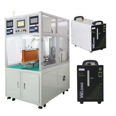 Litio Ion Battery Spot Welding Machine, soldadora doble de la cara 18650