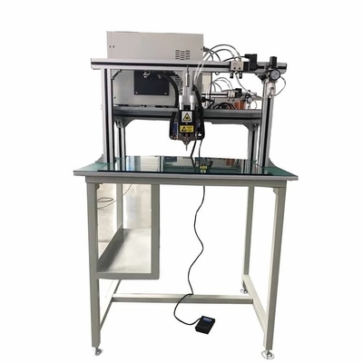 máquina manual de la soldadura por puntos 220V para el pórtico de la corriente continua de la célula del litio de la batería