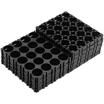 Buen precio materias primas de la batería móvil de 19.5m m, espaciando 18650 la célula del tenedor de batería 3 en línea